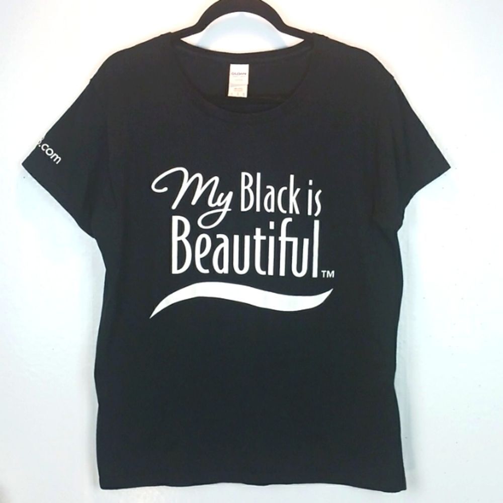 My black is beautiful short sleeve tee shirt sizeXL
